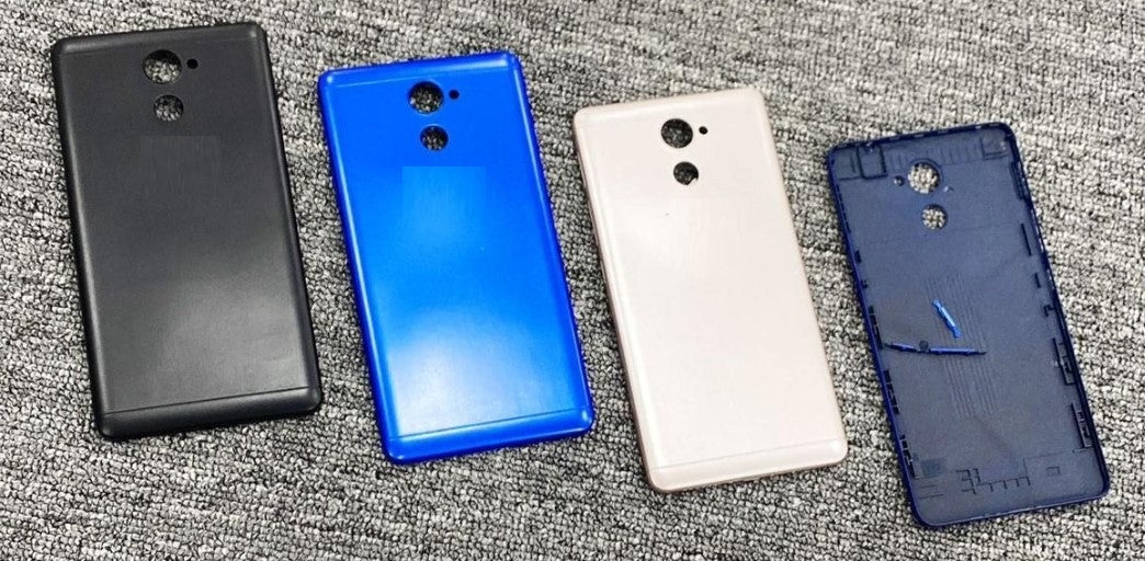 Mozomart Back Panel for Tecno L9 Plus : Blue Mozomart Back Panel for Tecno L9 Plus : Blue
